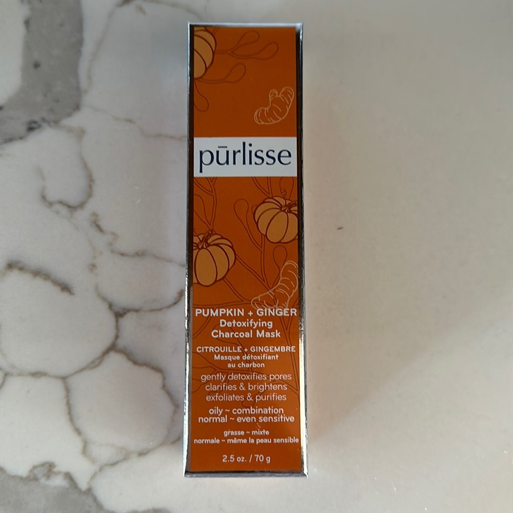 purlisse Pumpkin + Ginger Detoxifying Charcoal Mask